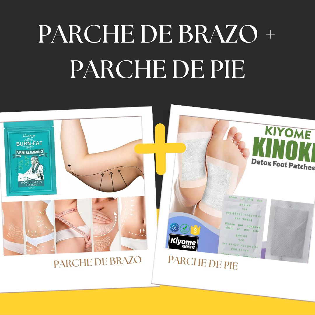 PARCHE DE BRAZO + PARCHE DE PIE